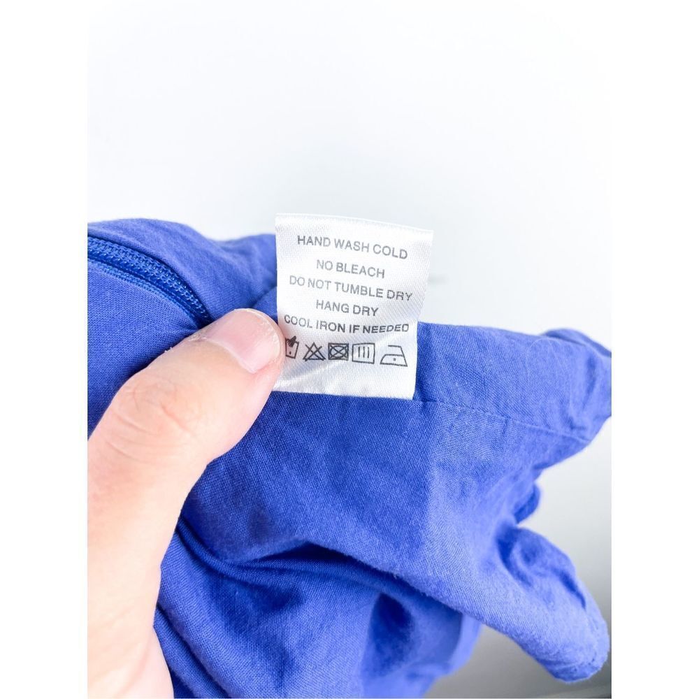 Superdown Becky Ruffle Tier Skirt in‎ Cobalt Size S - Picture 10 of 11